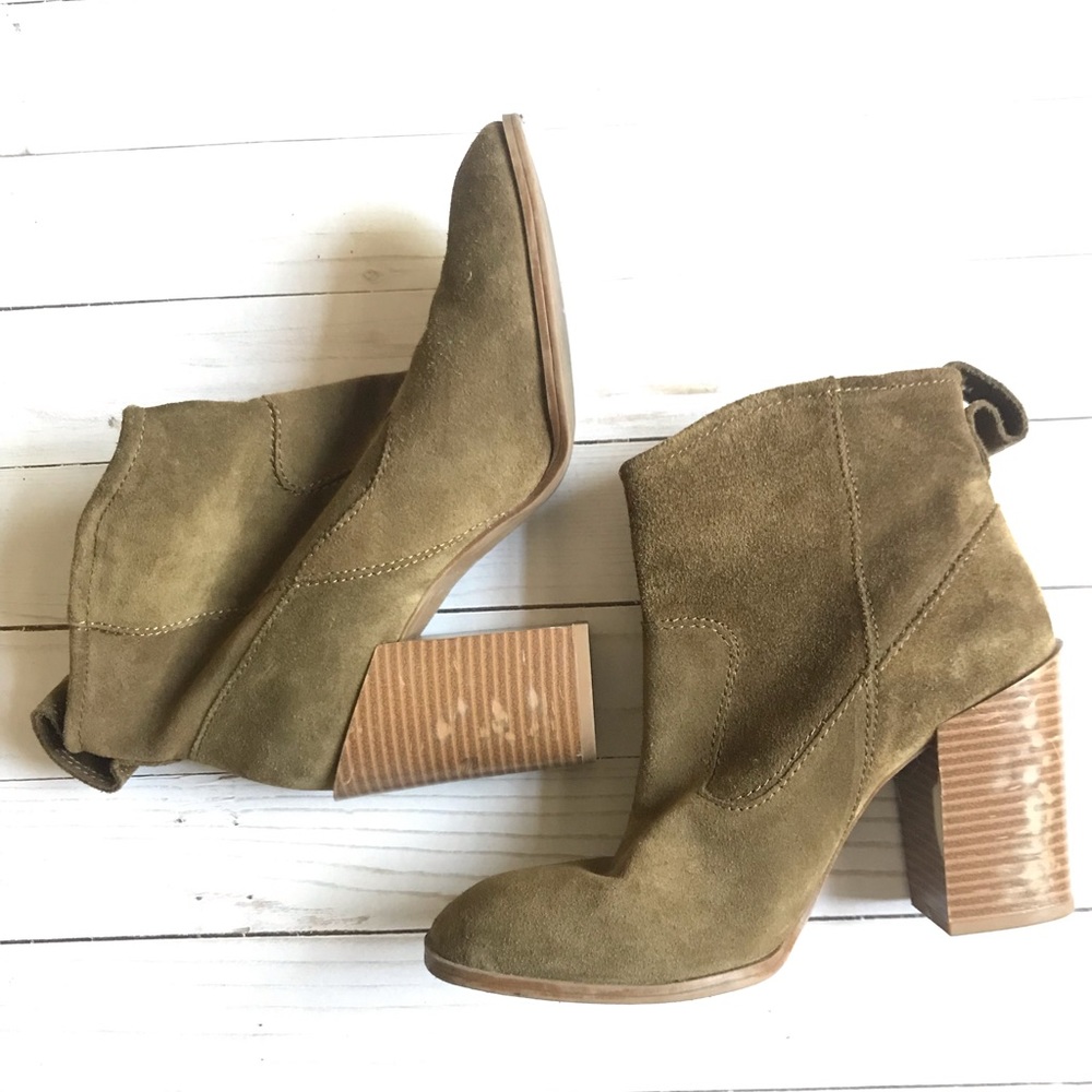 Zara Woman Real Suede booties - Picture 2 of 4